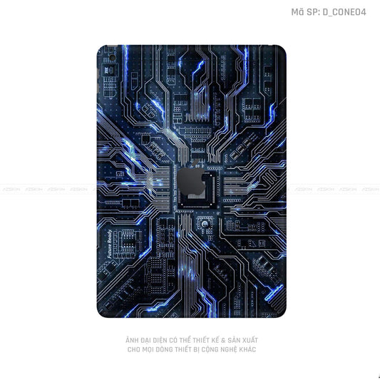 Dán Skin IPad Gen Series Hình Công Nghê | D_CONE04