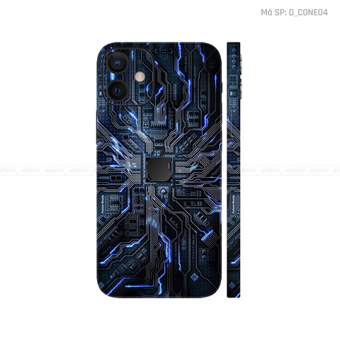 Dán Skin IPhone 12 Series Hình Công Nghệ | D_CONE04