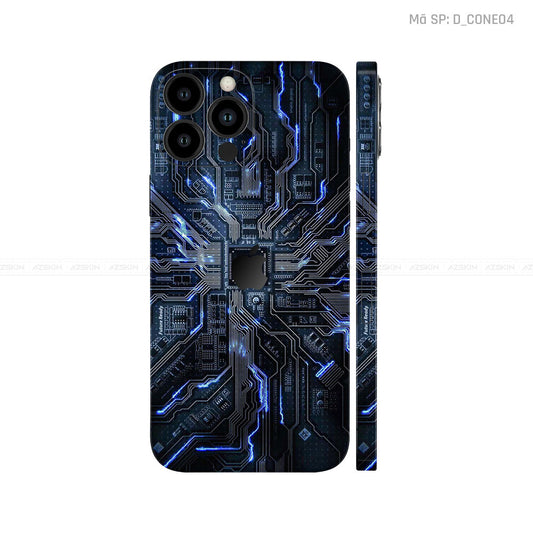Dán Skin IPhone 12 Series Hình Công Nghệ | D_CONE04