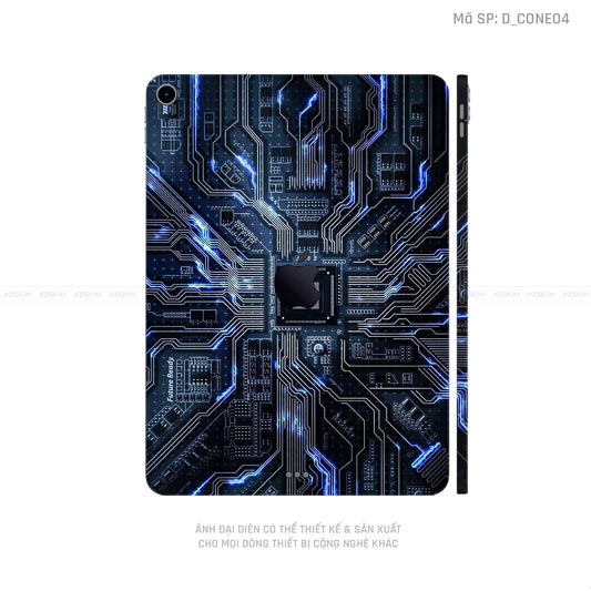Dán Skin IPad Mini Series Hình Công Nghệ | D_CONE04