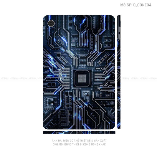 Dán Skin Máy Tính Bảng Oppo Pad Series Hình Công Nghệ | D_CONE04