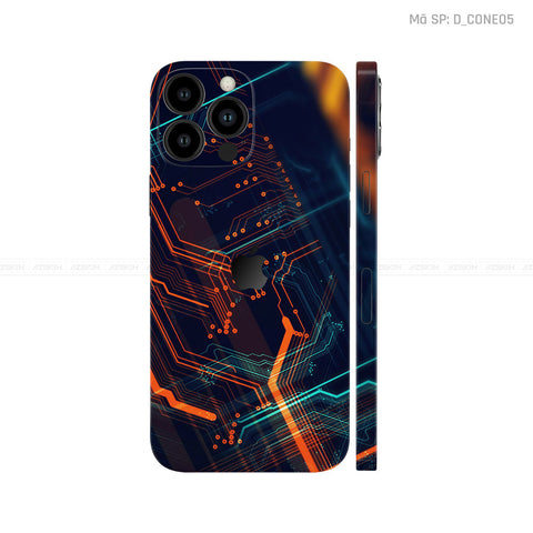 Dán Skin IPhone 12 Series Hình Công Nghệ | D_CONE05