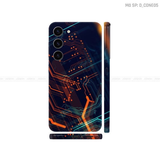 Dán Skin Galaxy S23 Series Hình Công Nghệ | D_CONE05