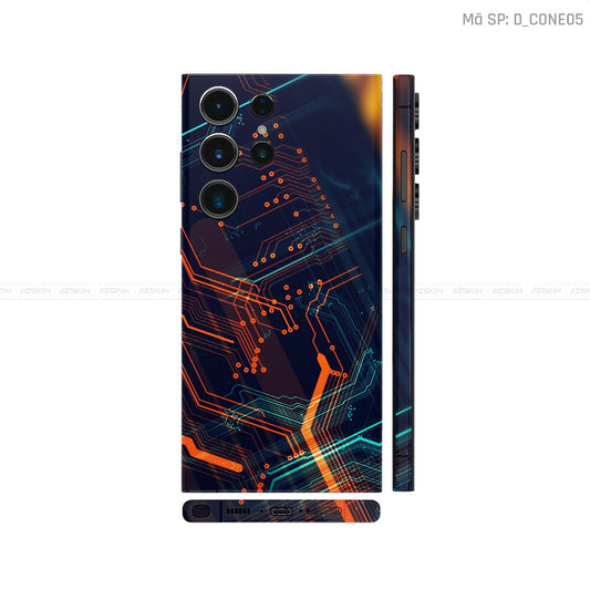 Dán Skin Galaxy S23 Series Hình Công Nghệ | D_CONE05