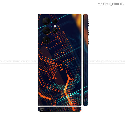 Dán Skin Galaxy S22 Series Hình Công Nghệ | D_CONE05