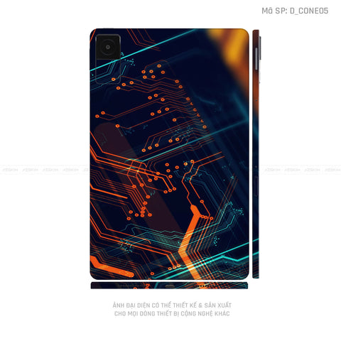 Dán Skin Máy Tính Bảng Xiaomi Mipad Hình Công Nghệ | D_CONE05