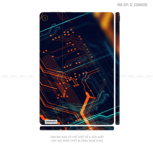 Dán Skin Máy Tính Bảng Lenovo Pad Series Hình Công Nghệ | D_CONE05