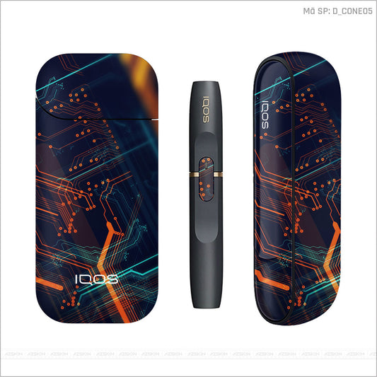 Dán Skin IQOS Hình Công Nghệ | D_CONE05