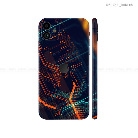 Dán Skin IPhone 11 Series Hình Công Nghệ | D_CONE05