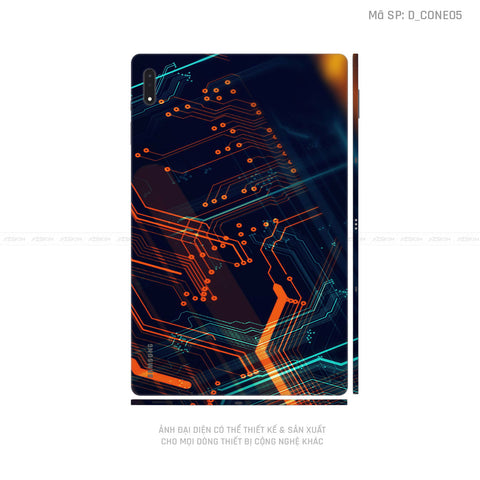 Dán Skin Galaxy Tab S9 Series Hình Công Nghệ | D_CONE05