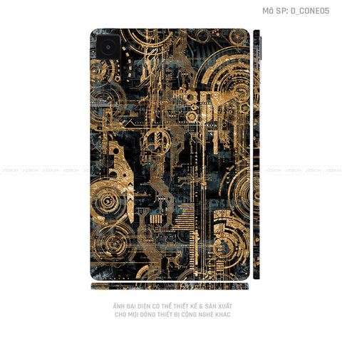 Dán Skin Máy Tính Bảng Xiaomi Mipad Hình Công Nghệ | D_CONE06
