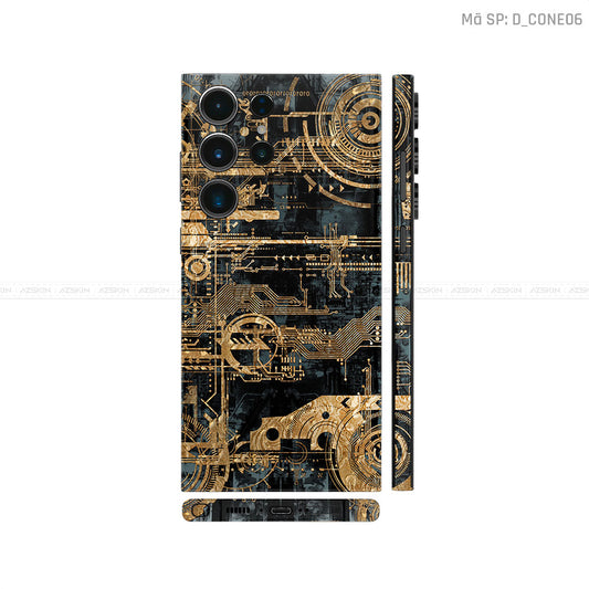 Dán Skin Galaxy S23 Series Hình Công Nghệ | D_CONE06
