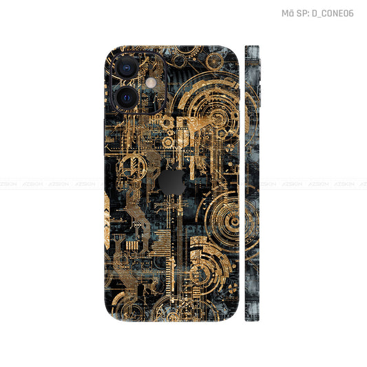 Dán Skin IPhone 12 Series Hình Công Nghệ | D_CONE06