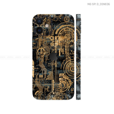 Dán Skin IPhone 12 Series Hình Công Nghệ | D_CONE06