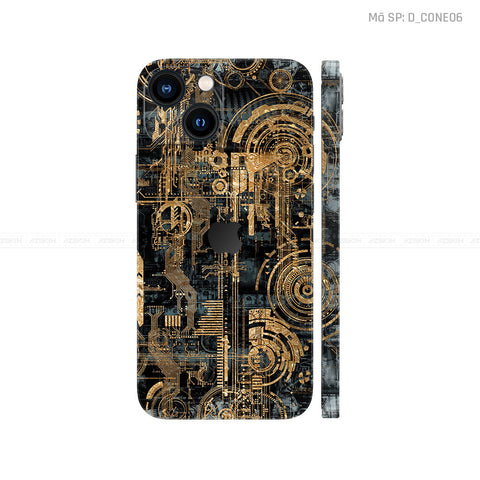 Dán Skin IPhone 13 Series Hình Công Nghệ | D_CONE06