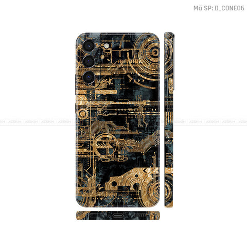 Dán Skin Galaxy S22 Series Hình Công Nghệ | D_CONE06