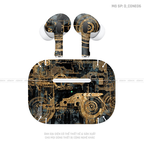 Dán Skin Airpod 3 Hình Công Nghệ | D_CONE06