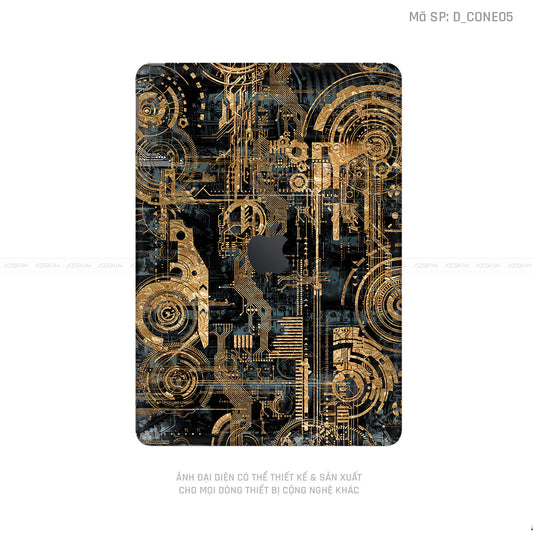 Dán Skin IPad Gen Series Hình Công Nghê | D_CONE06