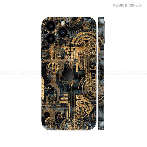 Dán Skin IPhone 12 Series Hình Công Nghệ | D_CONE06