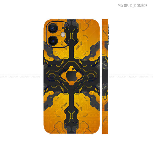 Dán Skin IPhone 12 Series Hình Công Nghệ | D_CONE07