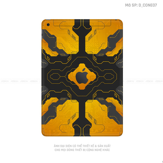 Dán Skin IPad Gen Series Hình Công Nghê | D_CONE07