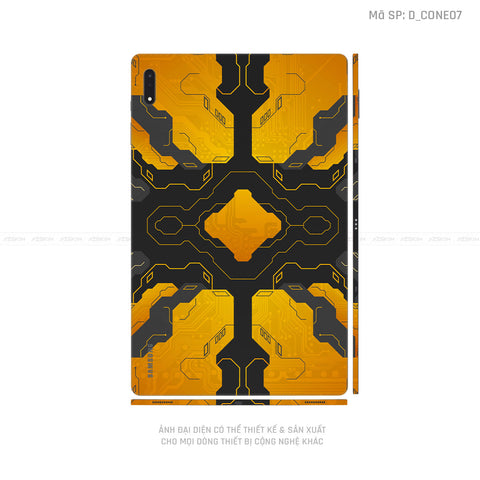 Dán Skin Galaxy Tab S7 Series Hình Công Nghệ | D_CONE07