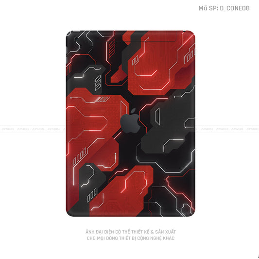 Dán Skin IPad Gen Series Hình Công Nghê | D_CONE08