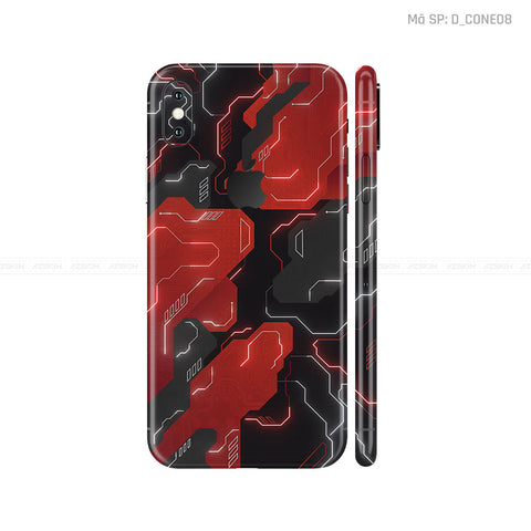 Dán Skin IPhone X Series Hình Công Nghệ | D_CONE08