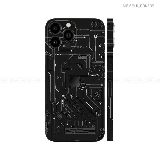 Dán Skin IPhone 12 Series Hình Công Nghệ | D_CONE09