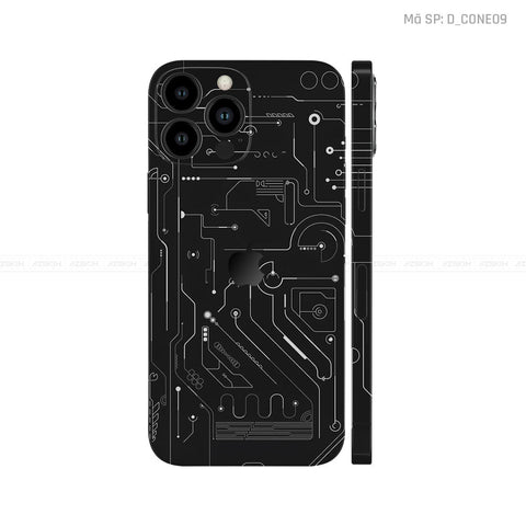 Dán Skin IPhone 12 Series Hình Công Nghệ | D_CONE09
