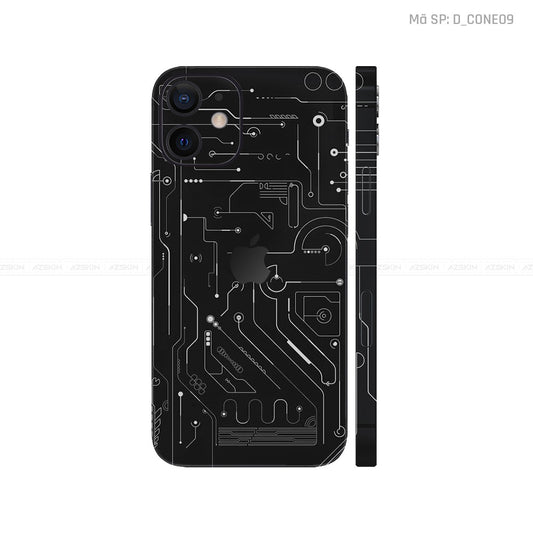 Dán Skin IPhone 12 Series Hình Công Nghệ | D_CONE09