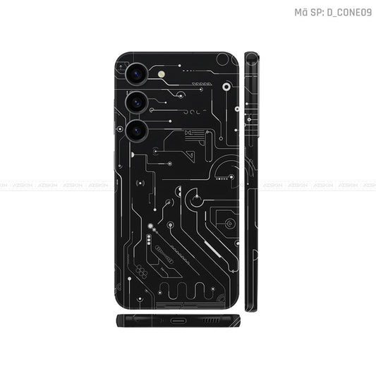 Dán Skin Galaxy S23 Series Hình Công Nghệ | D_CONE09