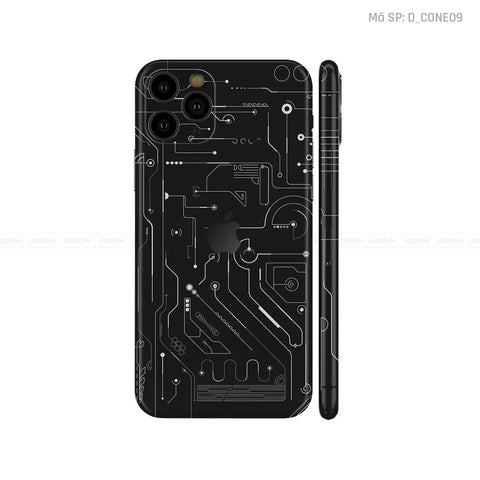 Dán Skin IPhone 11 Series Hình Công Nghệ | D_CONE09