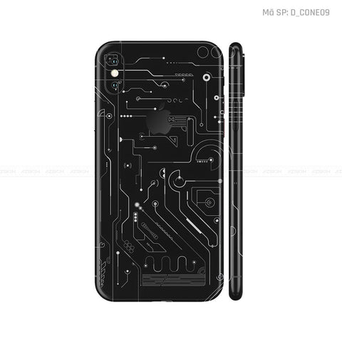 Dán Skin IPhone X Series Hình Công Nghệ | D_CONE09