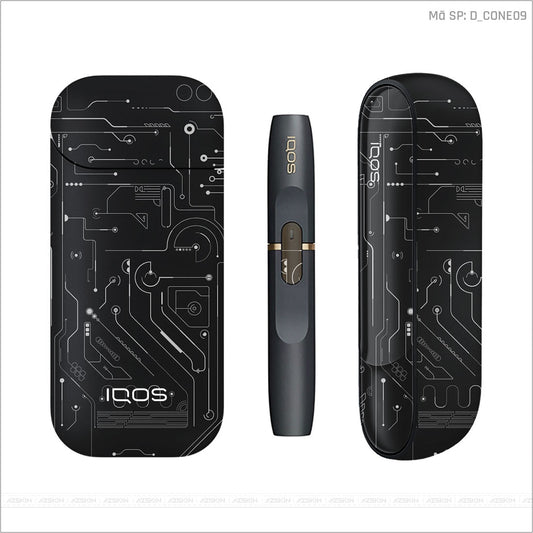 Dán Skin IQOS Hình Công Nghệ | D_CONE09