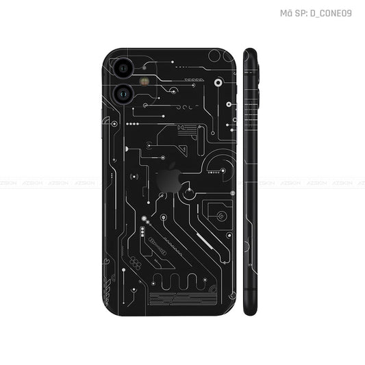 Dán Skin IPhone 11 Series Hình Công Nghệ | D_CONE09
