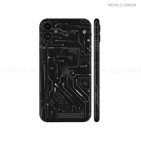 Dán Skin IPhone 11 Series Hình Công Nghệ | D_CONE09