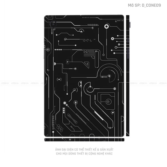 Dán Skin Galaxy Tab A Series Hình Công Nghệ | D_CONE09