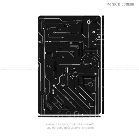 Dán Skin Galaxy Tab S7 Series Hình Công Nghệ | D_CONE09