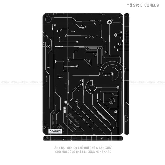 Dán Skin Máy Tính Bảng Lenovo Pad Series Hình Công Nghệ | D_CONE09