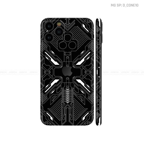 Dán Skin IPhone 11 Series Hình Công Nghệ | D_CONE10