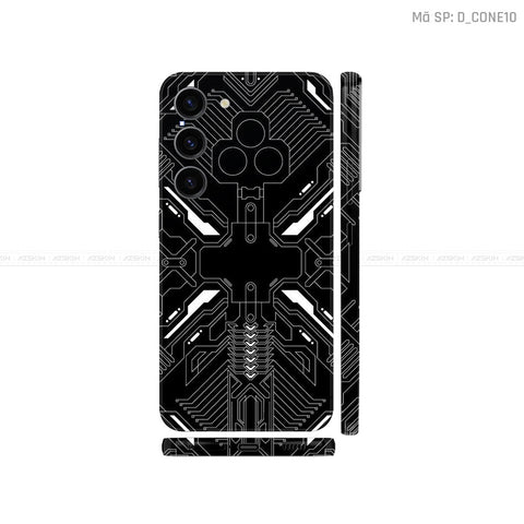 Dán Skin Galaxy S23 Series Hình Công Nghệ | D_CONE10