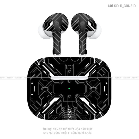 Dán Skin Airpod 3 Hình Công Nghệ | D_CONE10