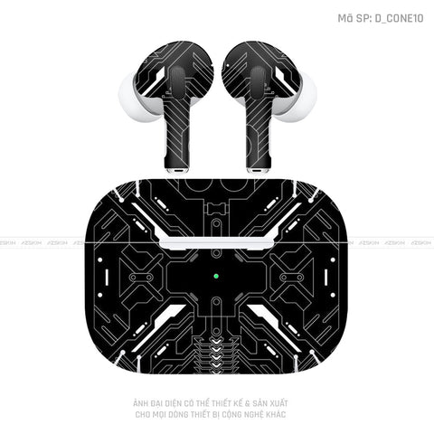 Dán Skin Airpod 3 Hình Công Nghệ | D_CONE10