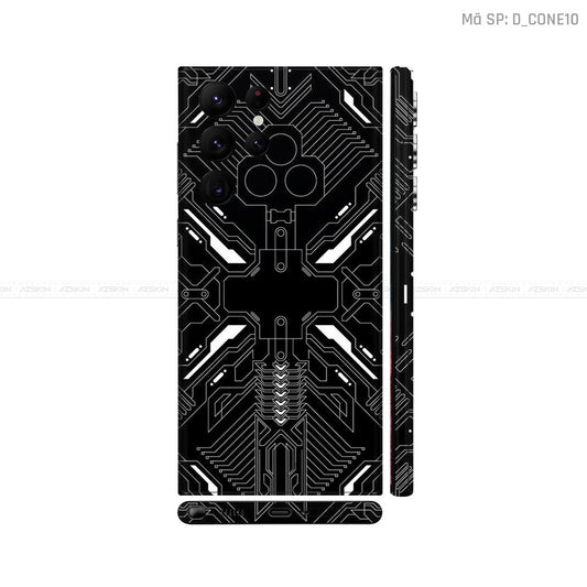 Dán Skin Galaxy S22 Series Hình Công Nghệ | D_CONE10