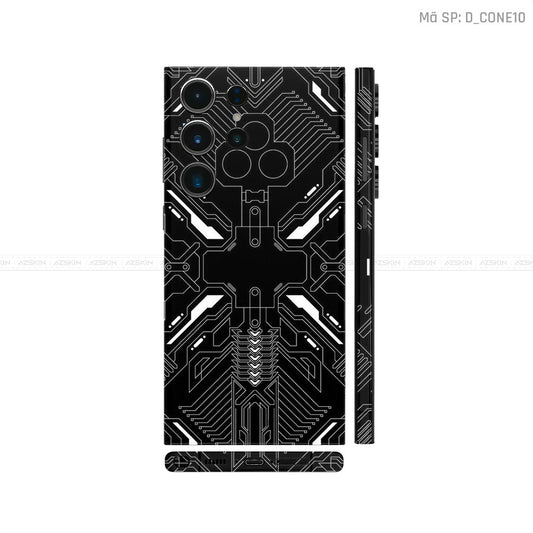 Dán Skin Galaxy S23 Series Hình Công Nghệ | D_CONE10