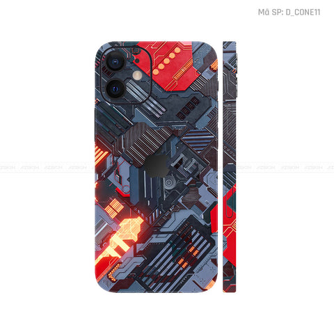 Dán Skin IPhone 12 Series Hình Công Nghệ | D_CONE11
