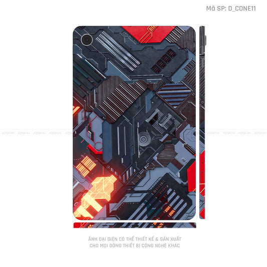 Dán Skin Máy Tính Bảng Oppo Pad Series Hình Công Nghệ | D_CONE11