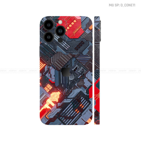 Dán Skin IPhone 12 Series Hình Công Nghệ | D_CONE11