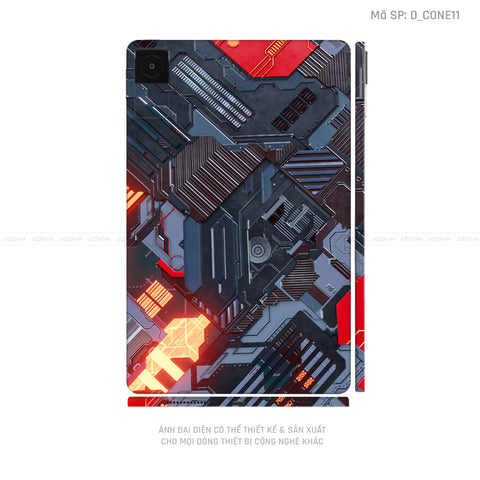 Dán Skin Máy Tính Bảng Xiaomi Mipad Hình Công Nghệ | D_CONE11